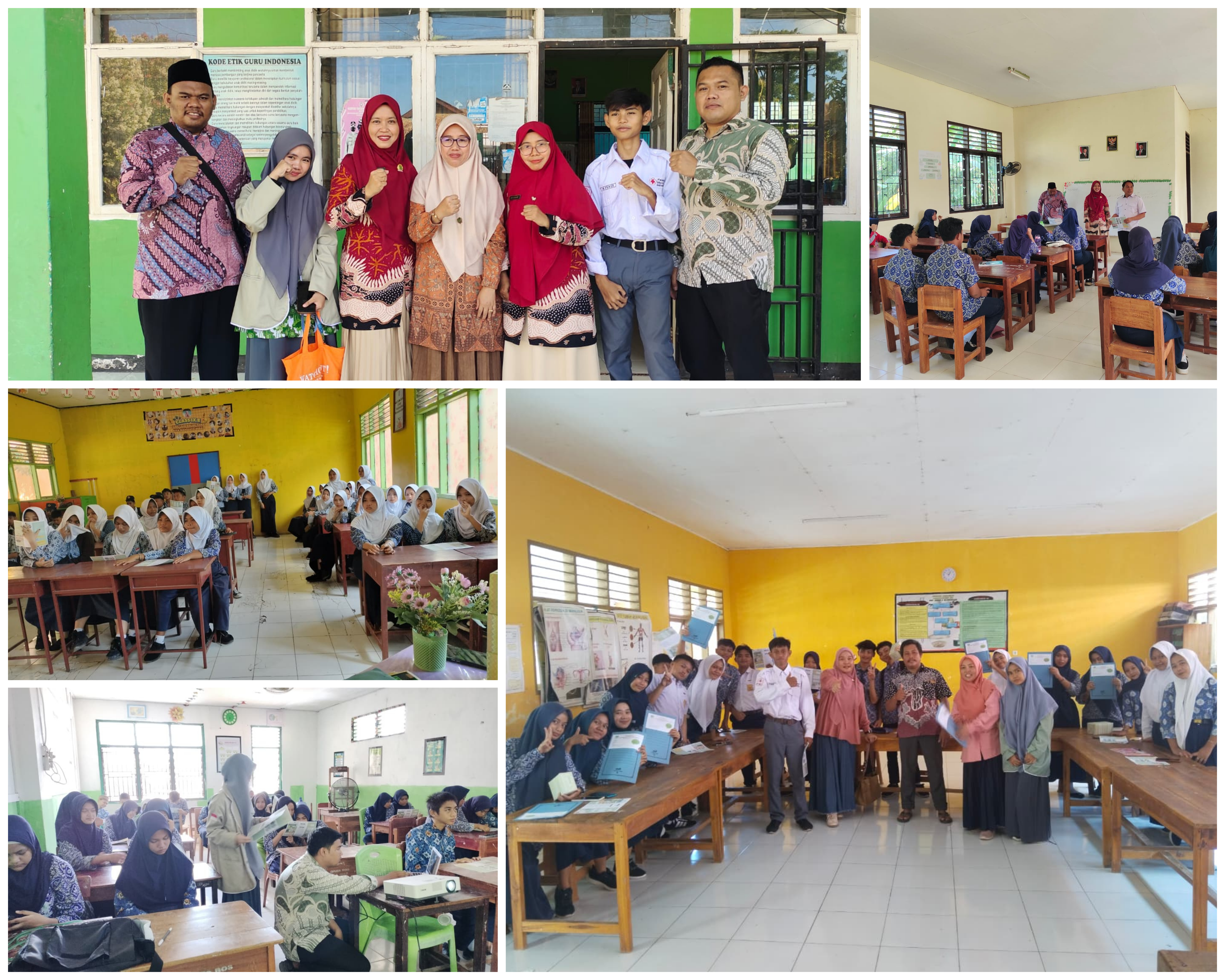 Sosialisasi SPMB Madrasah Aliyah Ma’arif Lasepang di SMP/MTs di Kabupaten Bantaeng